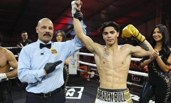 Fresno PAL Hall of Fame boxer Jordan “The Brazen Bull” Fuentes